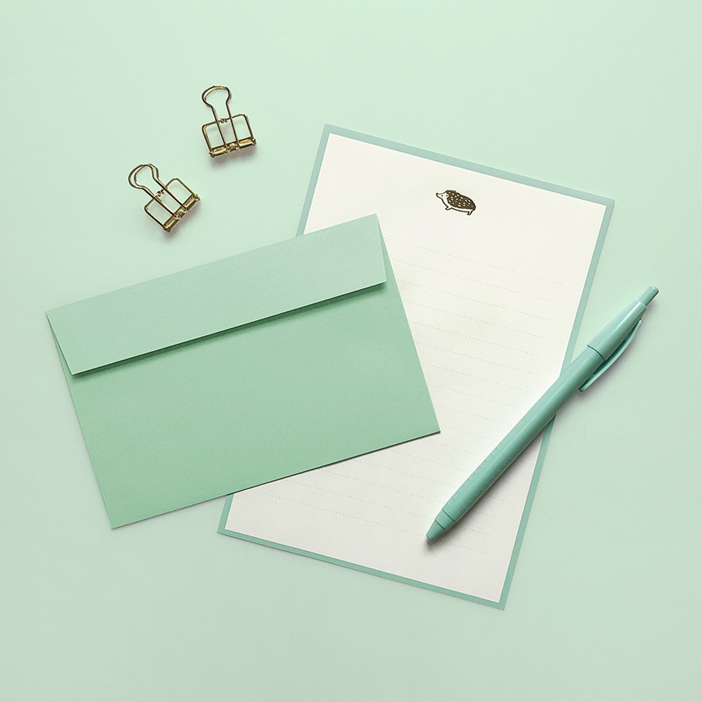 ルエルコミューン チア 箔押しレターセット