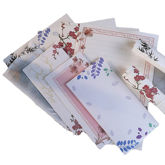 手紙の内容に合わせたデザイン