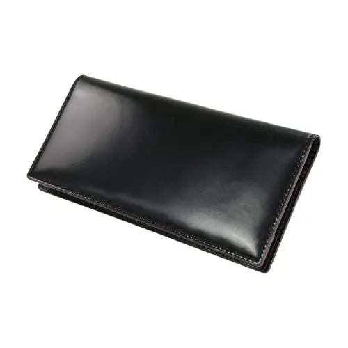 ガンゾ(GANZO) SHELL CORDOVAN 2 マチ無し長財布