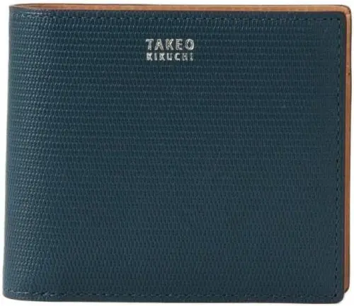 タケオキクチ(TAKEO KIKUCHI) ミニメッシュレザー 2つ折り財布