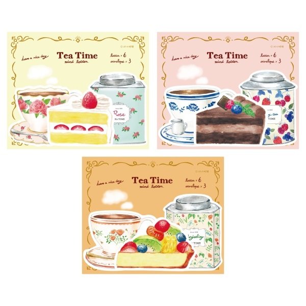 古川紙工 オトメ時間ダイカットミニレターセット